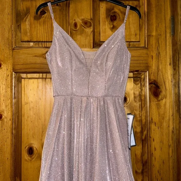 silver prom dress macys Macy's | Dresses | Macys Iridescent Lavender Sequin Offshoulder Prom Dress